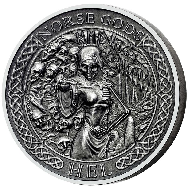 Серебряная монета островов Кука 