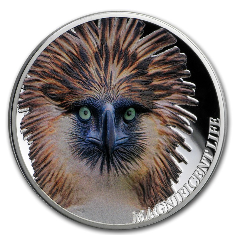 Серебряная монета Островов Кука 