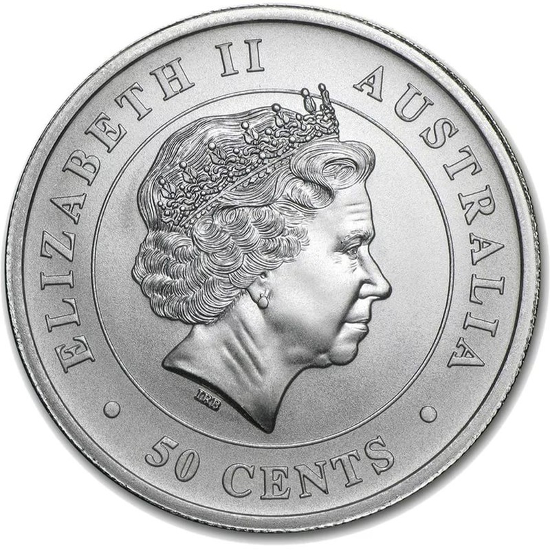 Серебряная монета Австралии «Тигровая акула» 2016 г.в., 15.55 г чистого серебра (проба 0,9999)
