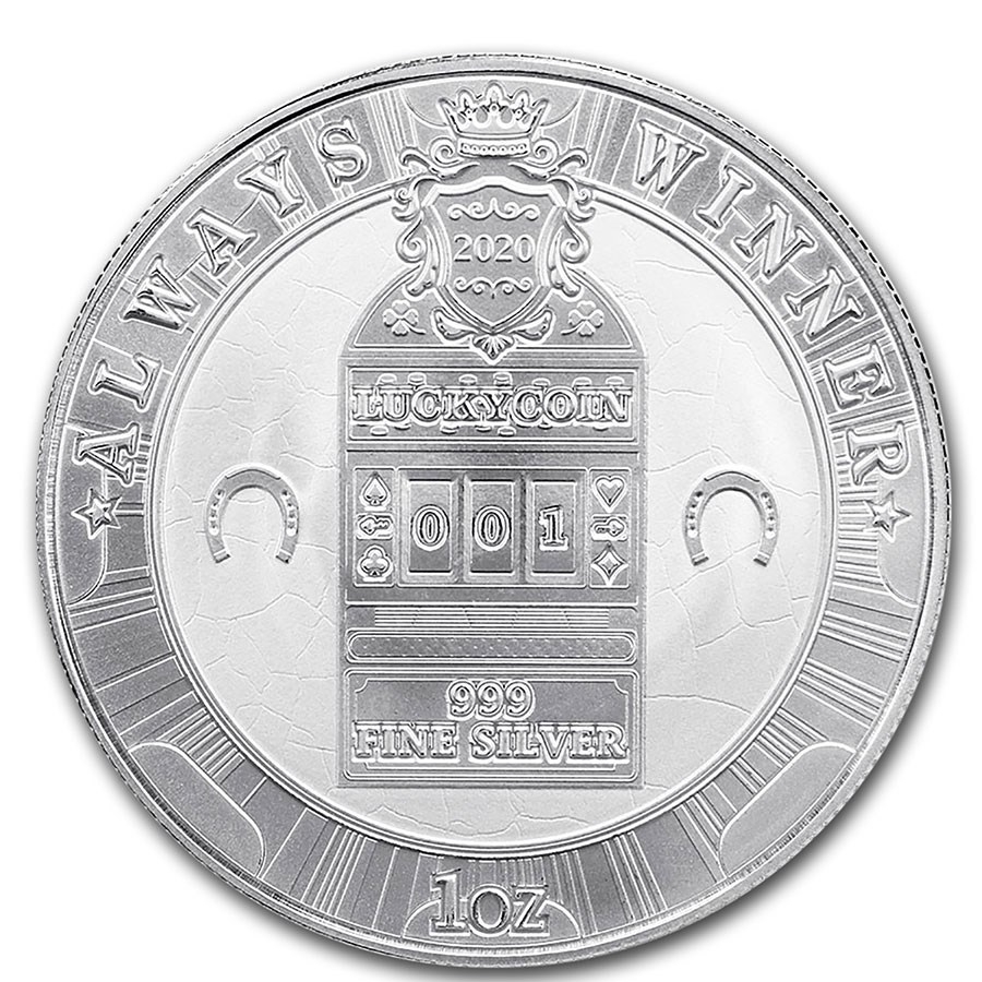 Монета серебро 2020