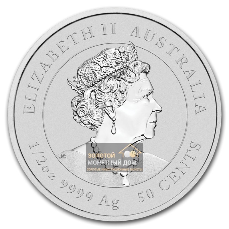 Комиссия: Серебряная инвестиционная монета Австралии "Лунный календарь III - Год Крысы" 2020 г.в., 15.55 г чистого серебра (проба 0,9999)