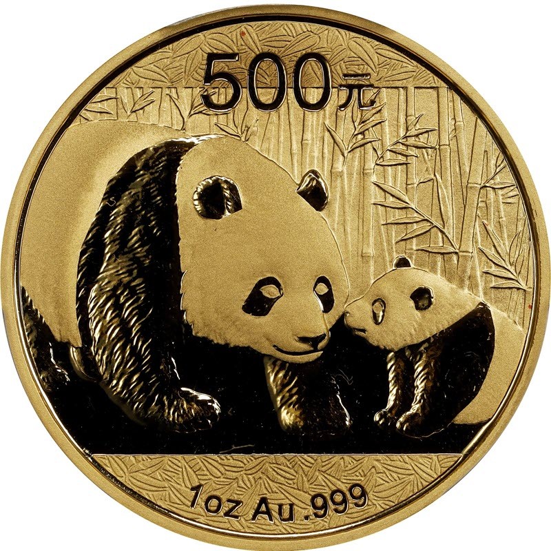 Комиссия: Золотая инвестиционная монета Китая «Панда» 2011 г.в., 31.1 г чистого золота (проба 0,9999)