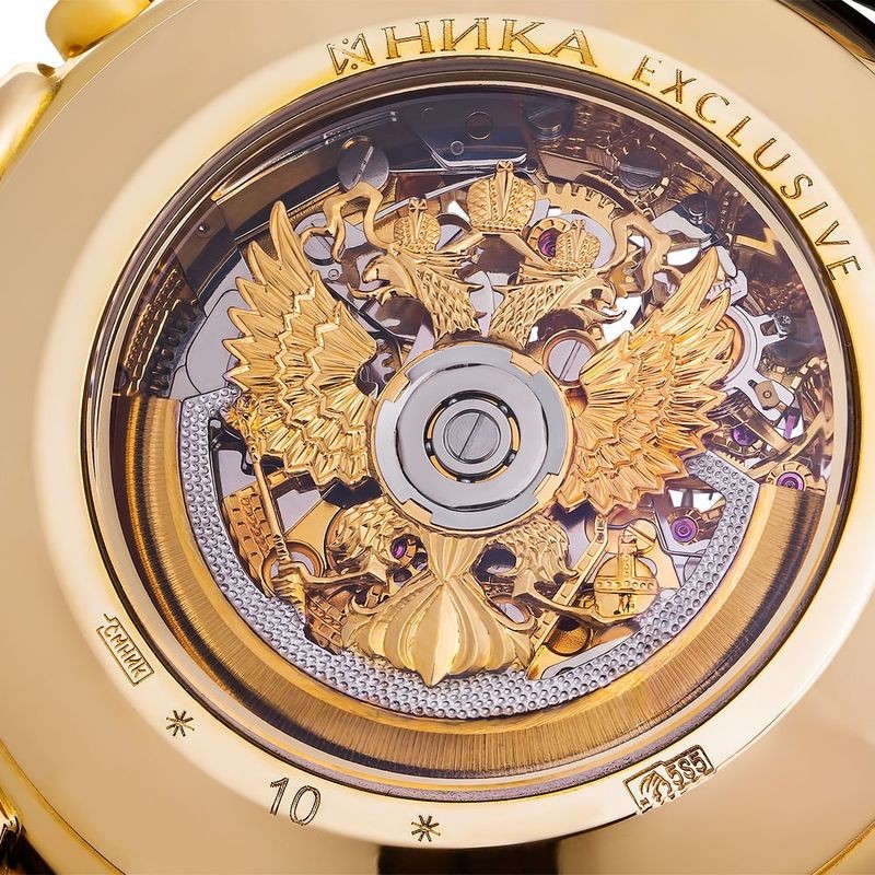 Золотые мужские часы НИКА EXCLUSIVE 1101.0.3.83