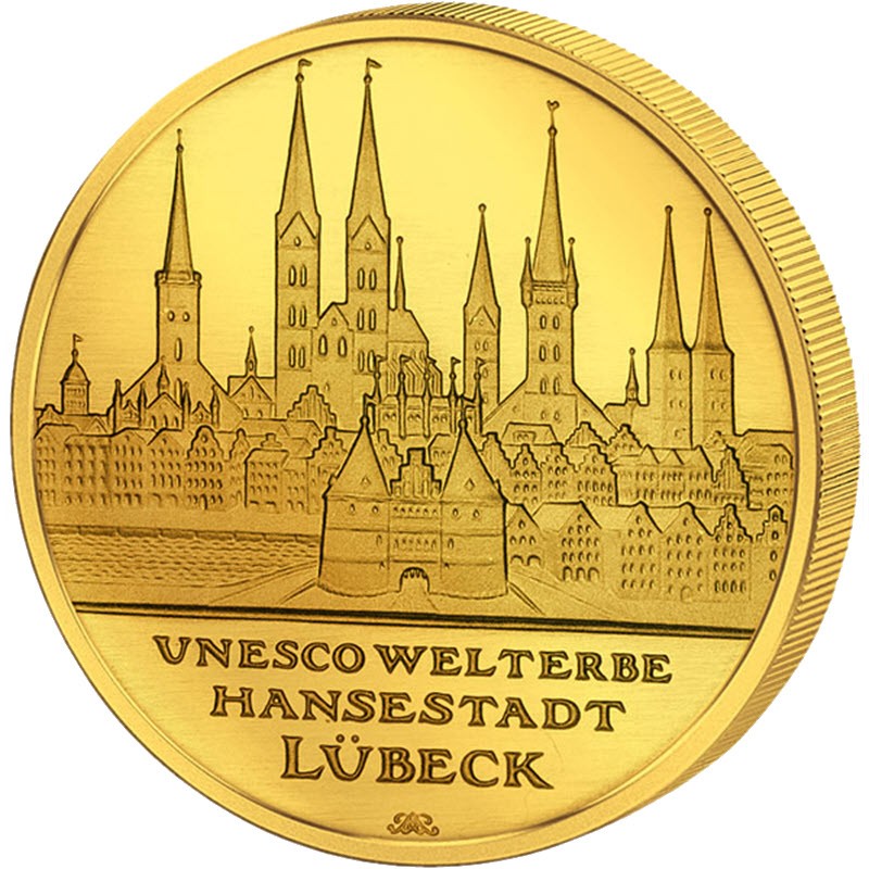 Комиссия: Золотая памятная монета Германии 