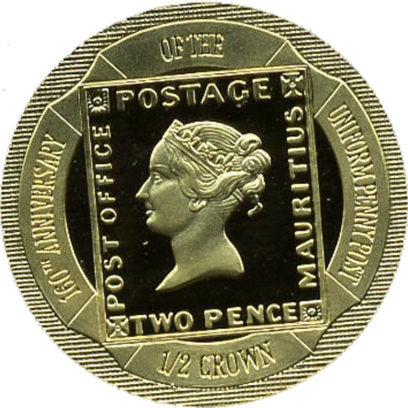 Комиссия: Золотая памятная монета Гибралтара 