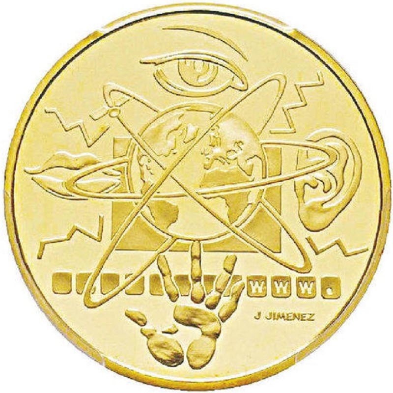 Комиссия: Золотая памятная монета Франция 