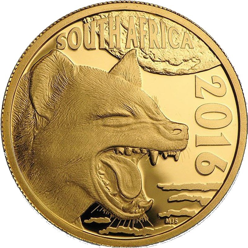 Комиссия: Золотая памятная монета ЮАР 