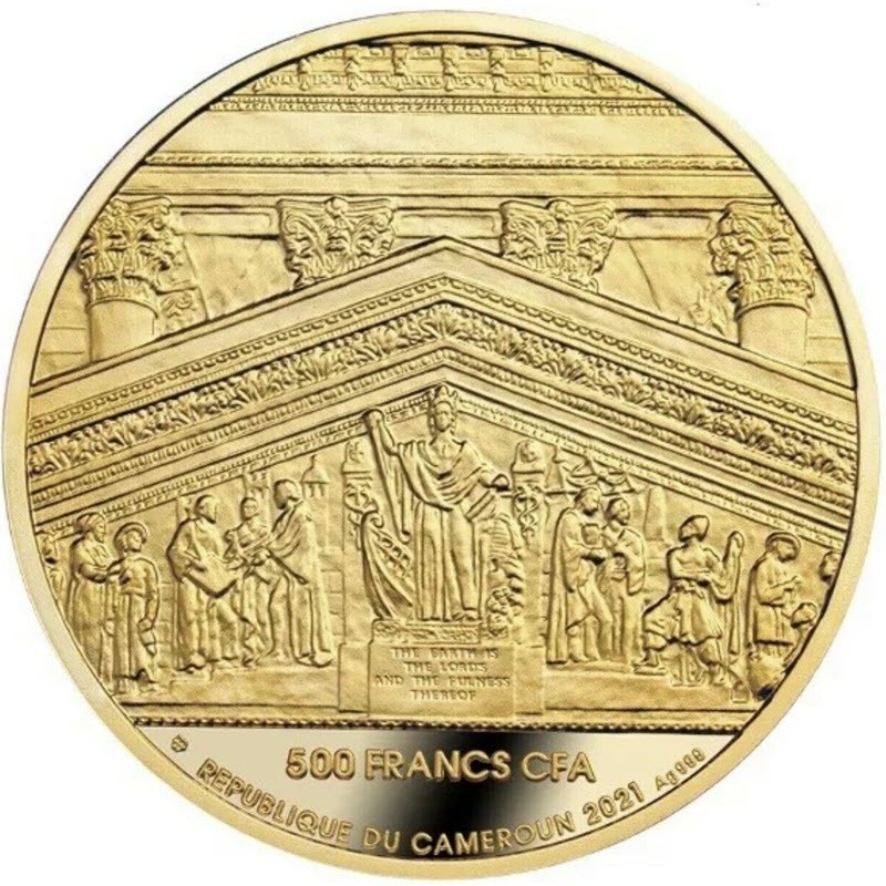Серебряная монета Камеруна "Победитель получает все!", 17.5 г чистого серебра (Проба 0,999)