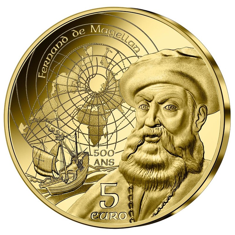 Золотая монета Франции 