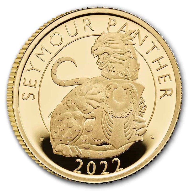 Золотая монета Великобритании 