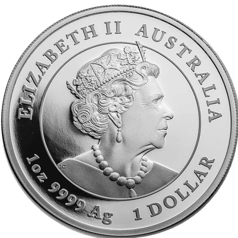Набор из 3-х серебряных монет Австралии "Лунный календарь III - Год Тигра" 2022 г.в. (пруф), 3 шт * 31,1 г чистого серебра (Проба 0,9999)
