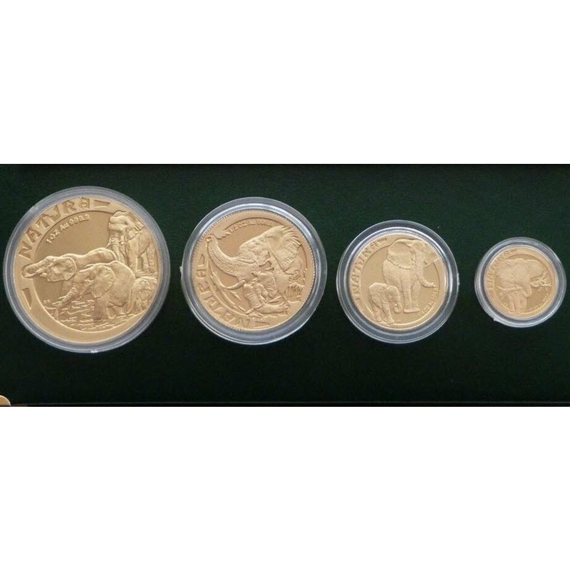 Комиссия: Набор золотых монет ЮАР 