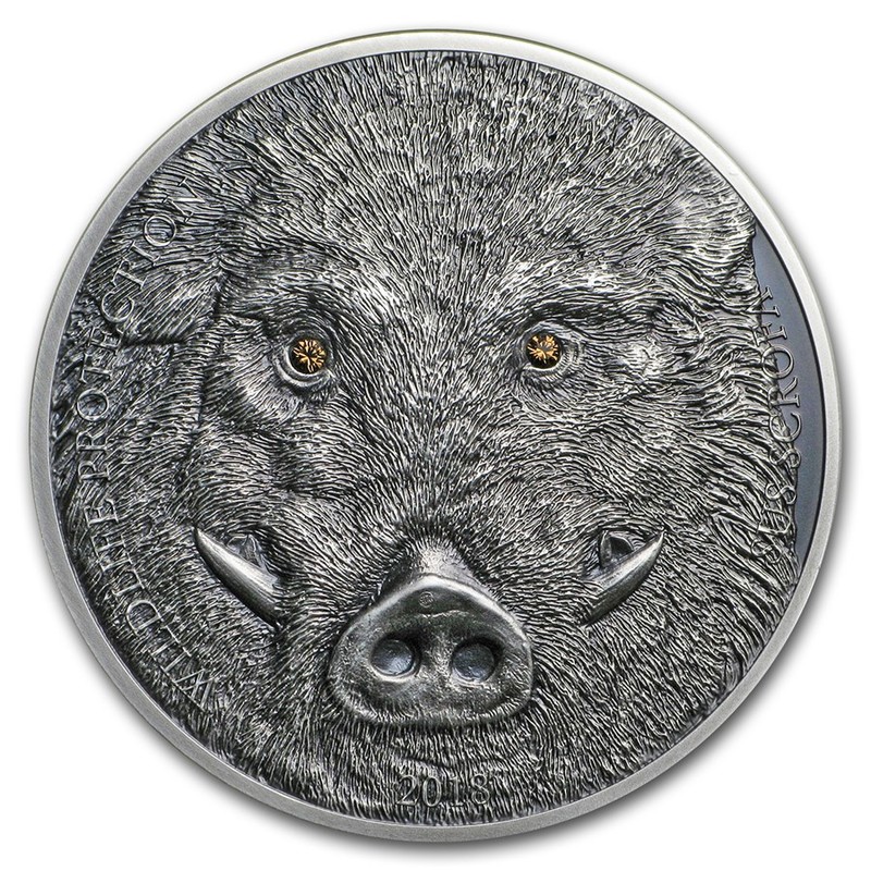 Серебряная монета Монголии 