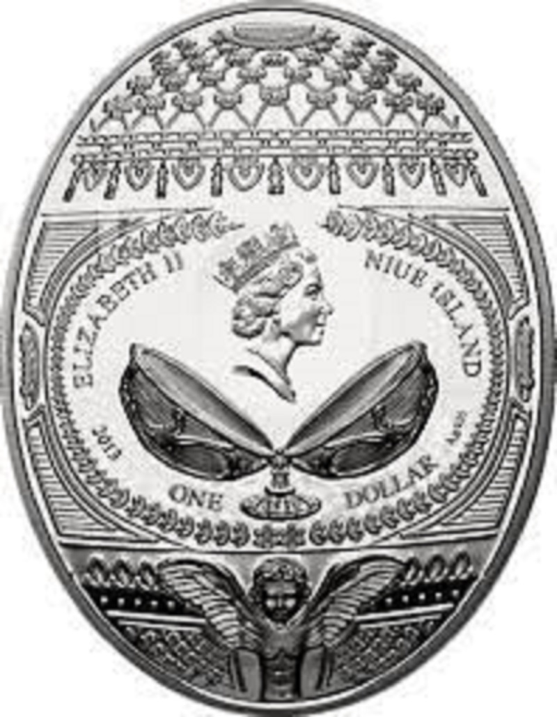 Серебряная монета Ниуэ 