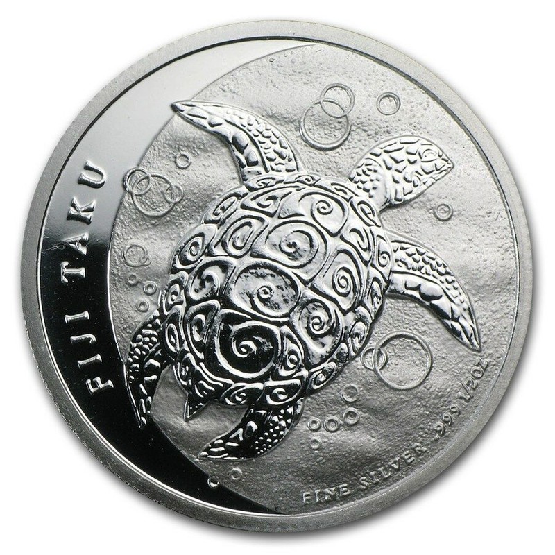 Серебряная монета Фиджи 