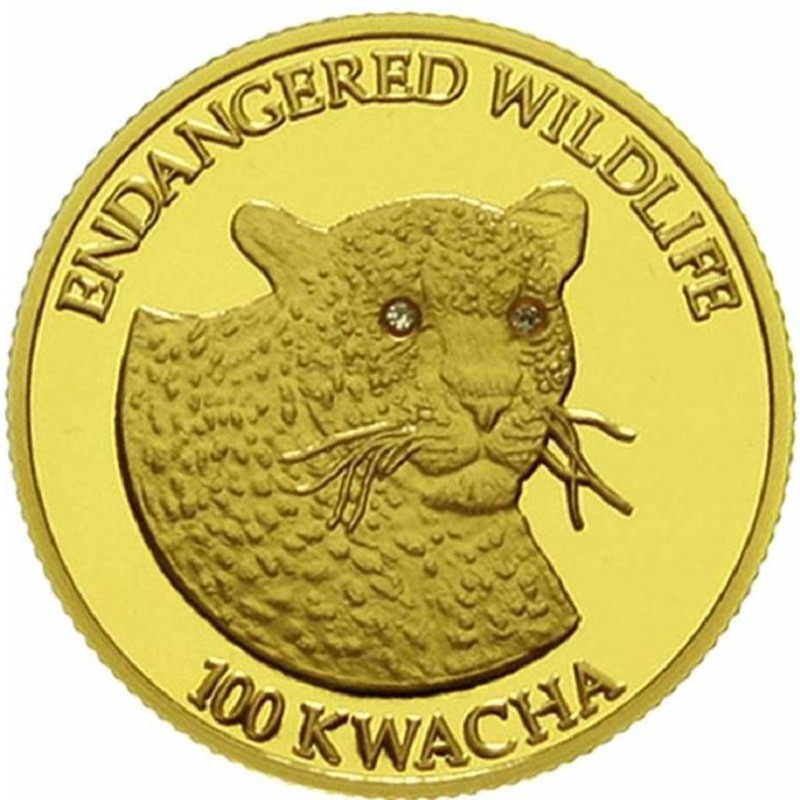 Золотая монета Малави 