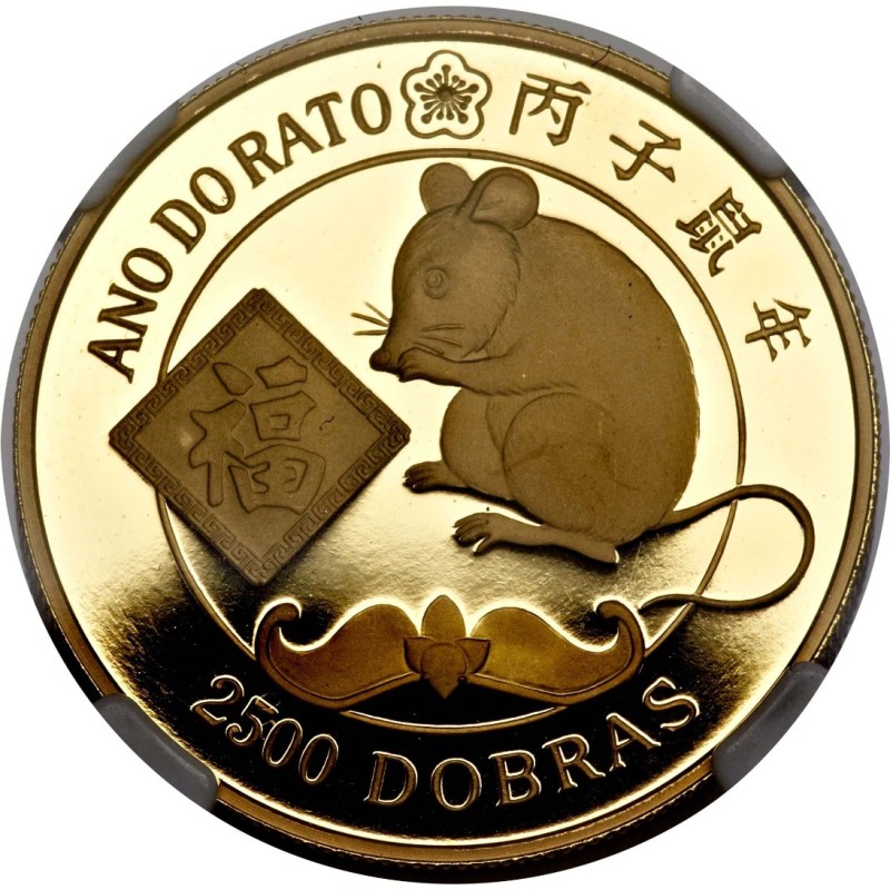 Золотая монета Сан-Томе и Принсипи 