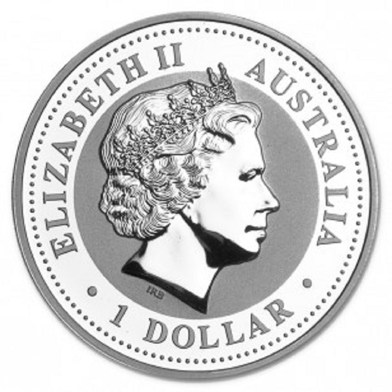 Серебряная монета Австралии "Кукабарра" 2007 г.в., 31.1  чистого серебра (проба 0,999)