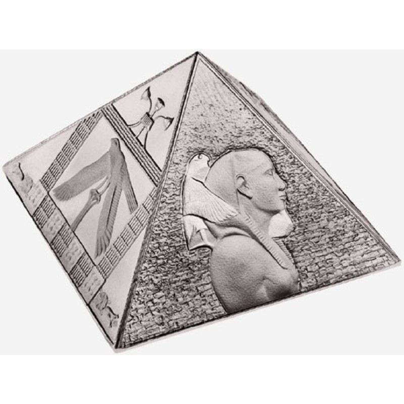 Серебряная монета Ниуэ "Великие пирамиды" 2014 г.в., 93.3 г чистого серебра (Проба 0,999)