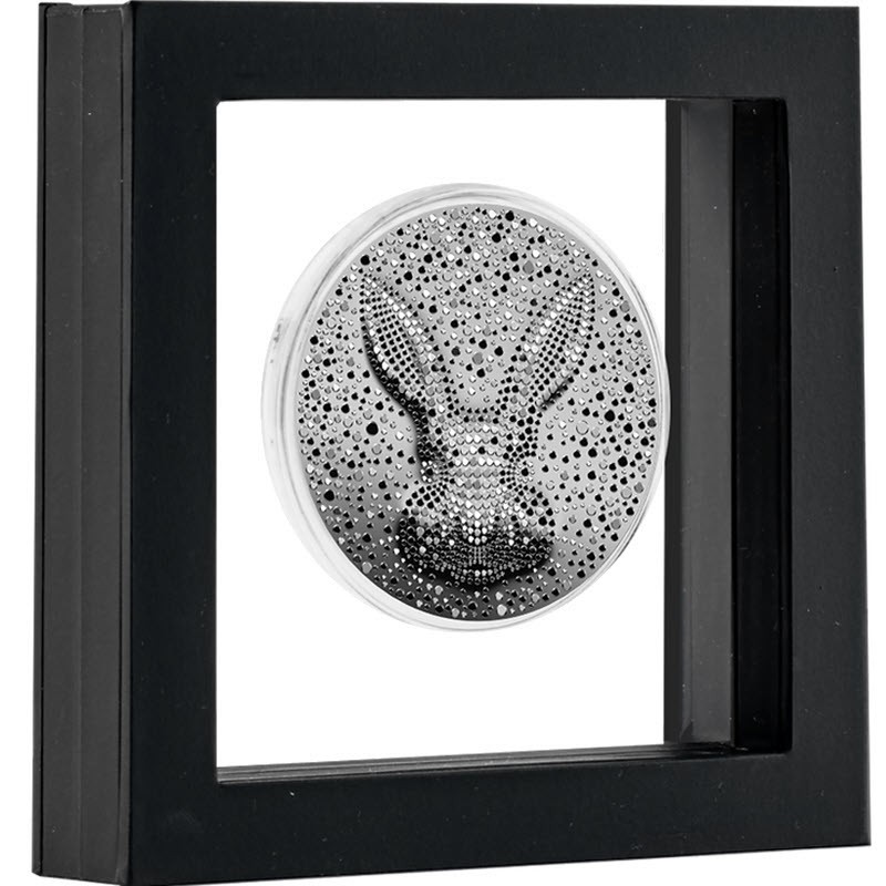 Серебряная монета Ниуэ "Год Черного Водяного Кролика" 2023 г.в., 15.55 г чистого серебра (проба 999)