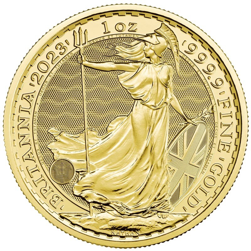 Золотая инвестиционная монета Великобритании 