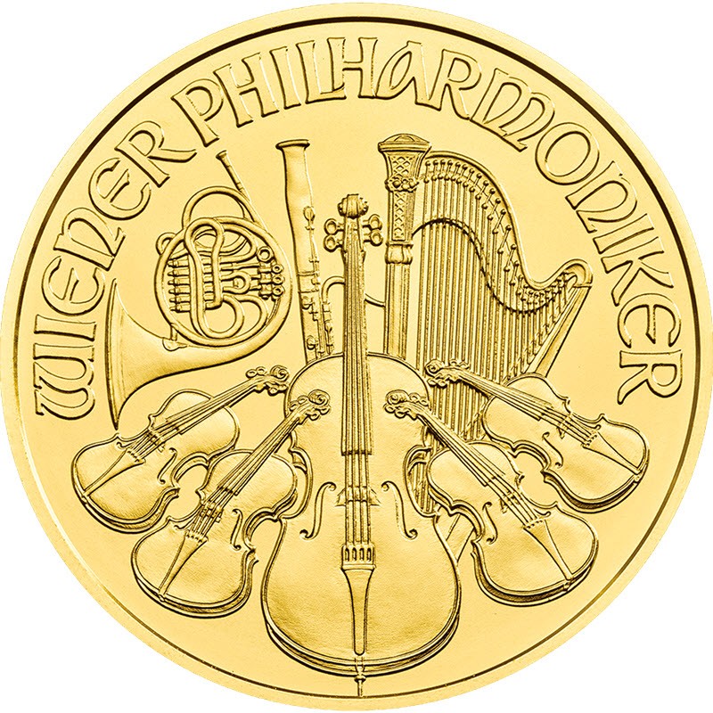 Комиссия: Золотая инвестиционная монета Австрии 