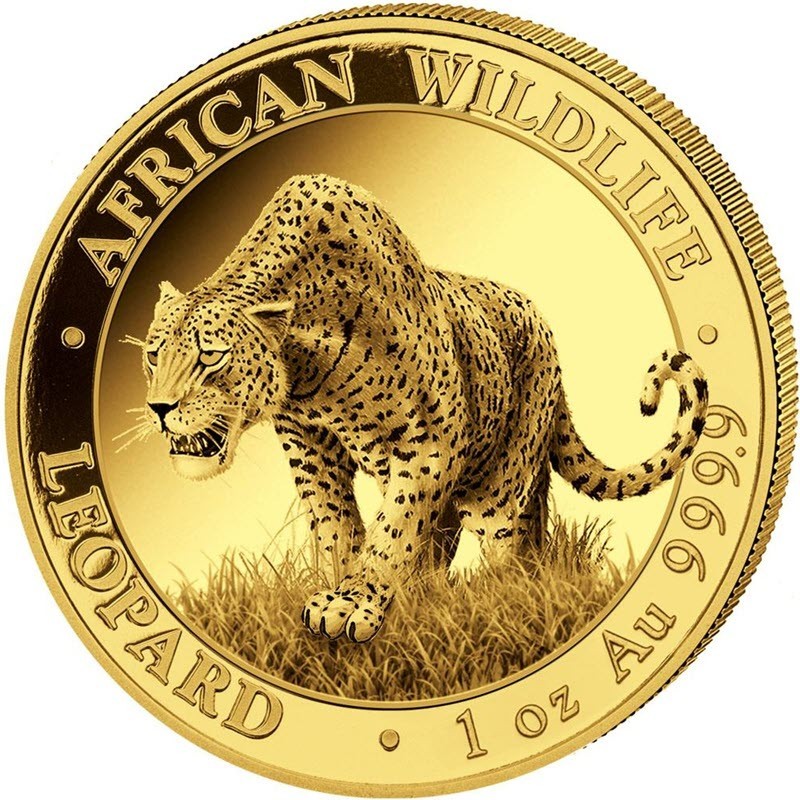 Комиссия: Золотая монета Сомали 