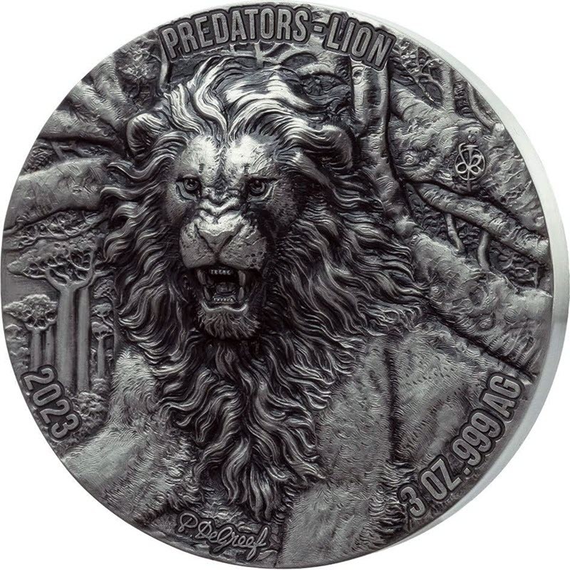 Серебряная монета Кот-д'Ивуара 