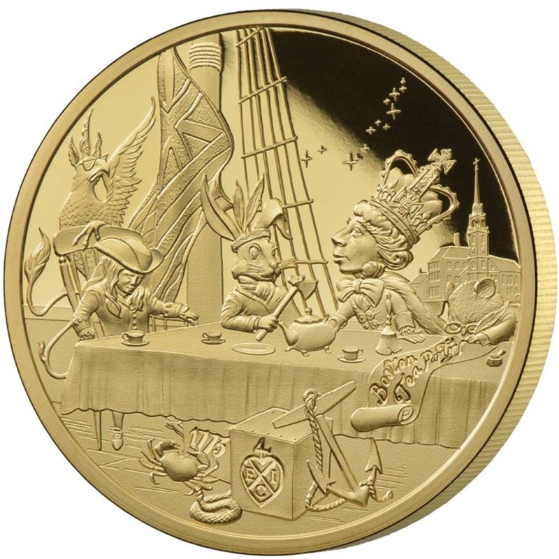 Золотая монета Ниуэ 