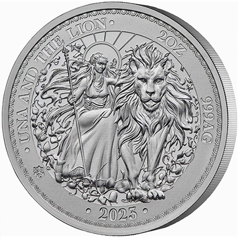 Серебряная монета Острова Святой Елены 