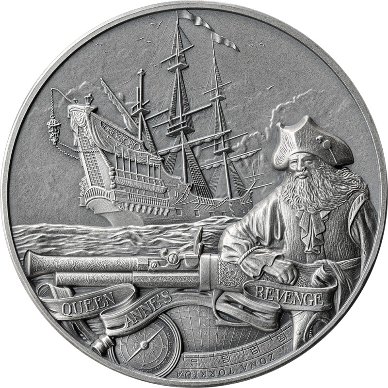 Серебряная монета Барбадоса 