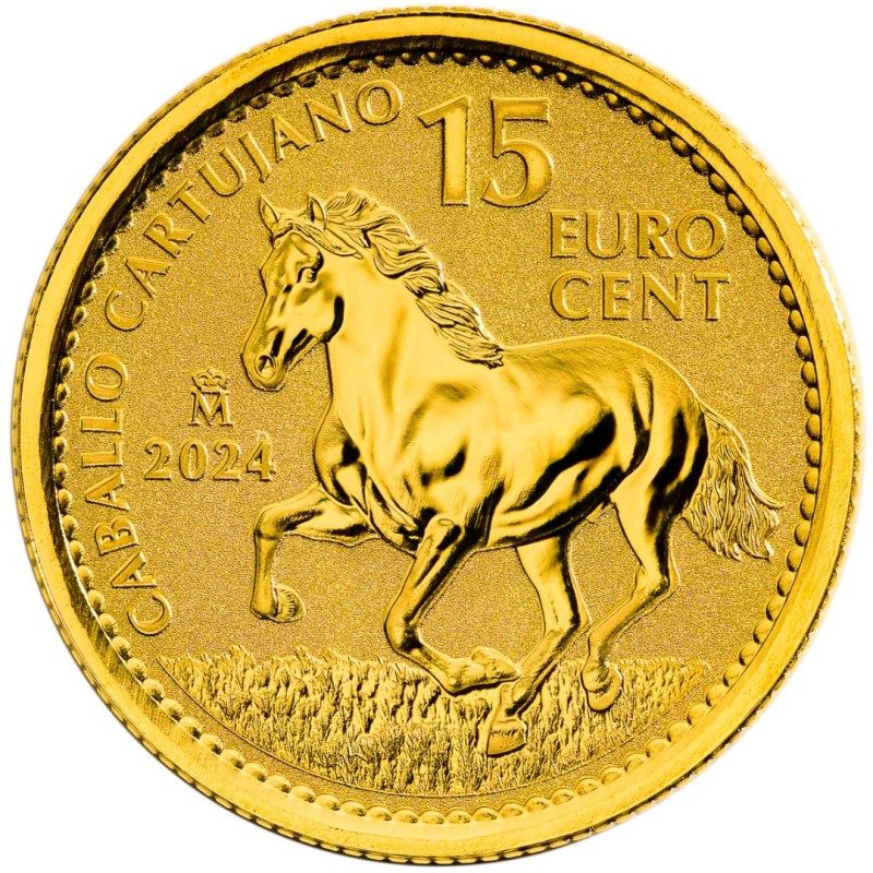 Золотая монета Испании 