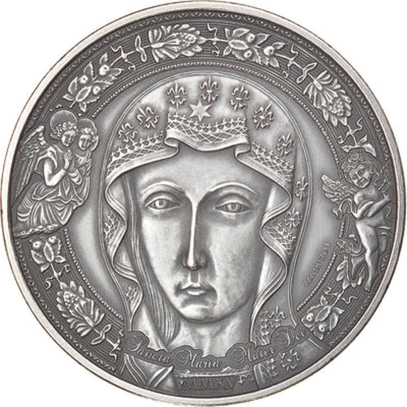Серебряная монета Буркина-Фасо 