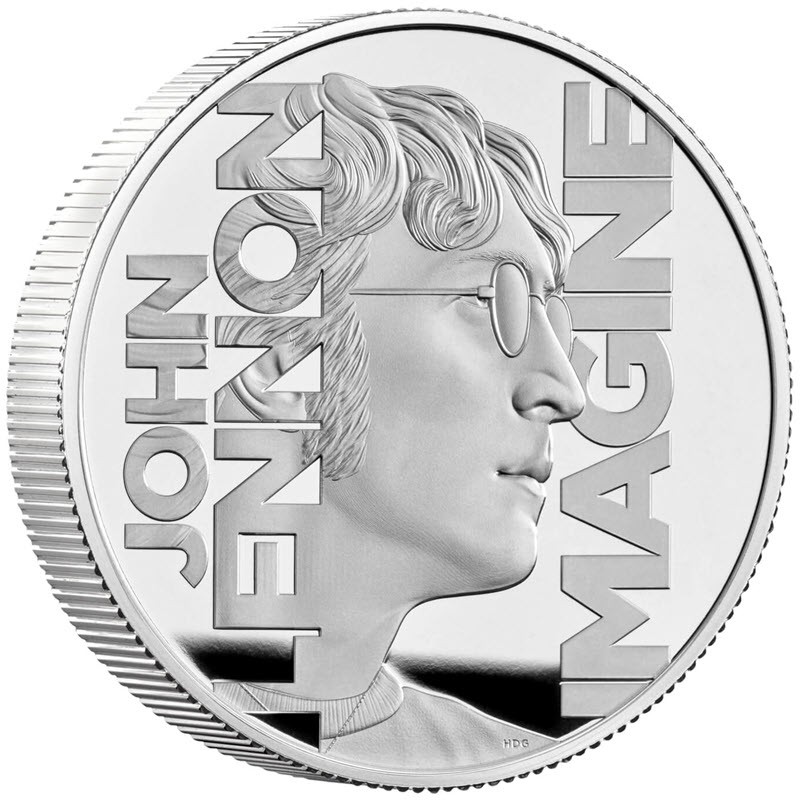 Серебряная монета Великобритании 