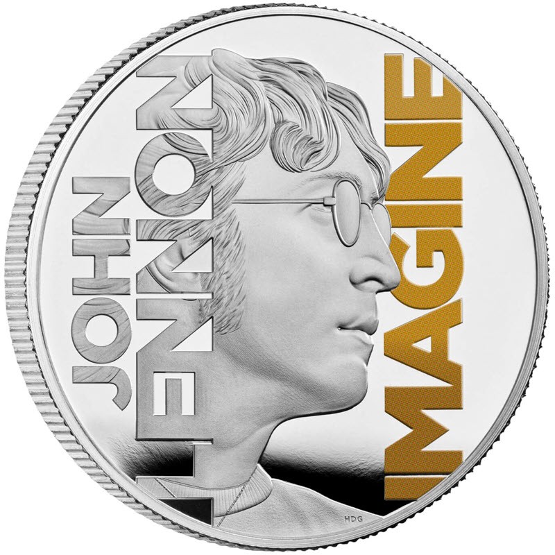 Серебряная монета Великобритании 