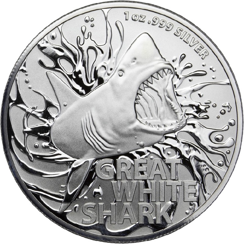 Серебряная монета Австралии 