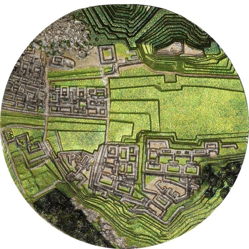 Серебряная монета Островов Кука 