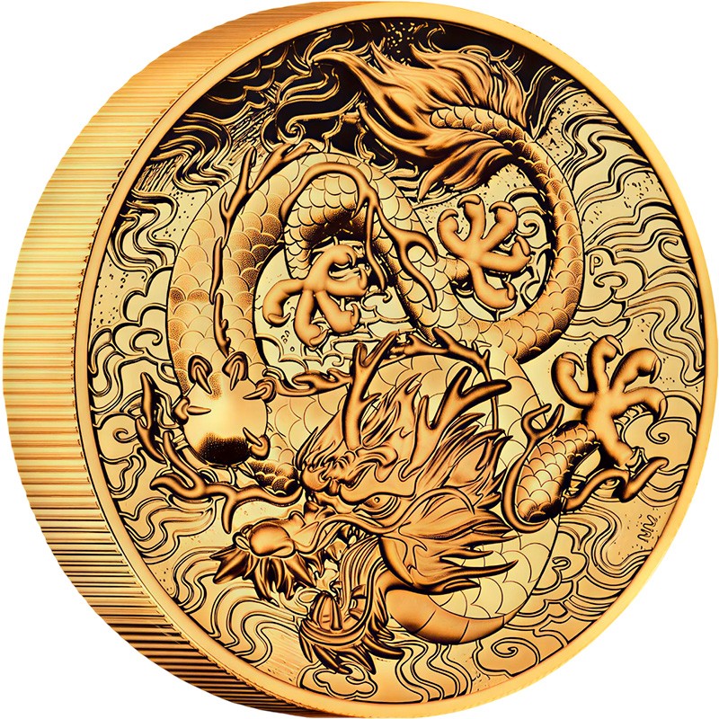 Золотая монета Австралии 