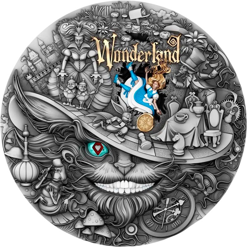 Серебряная монета Ниуэ 