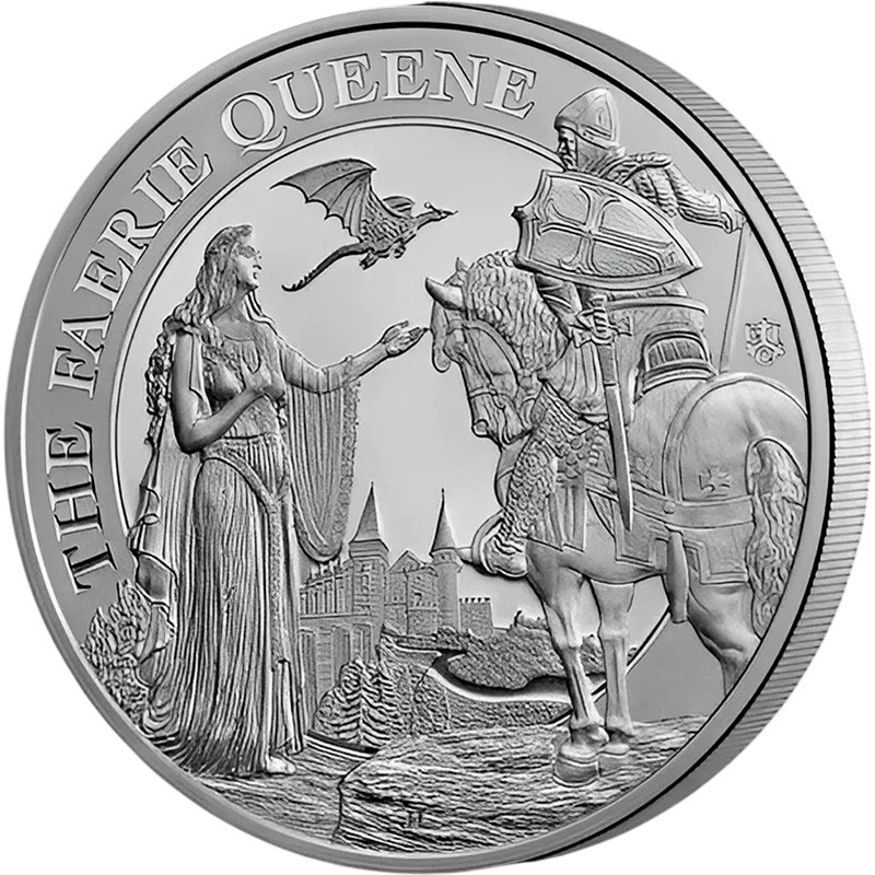 Серебряная монета Острова Святой Елены 