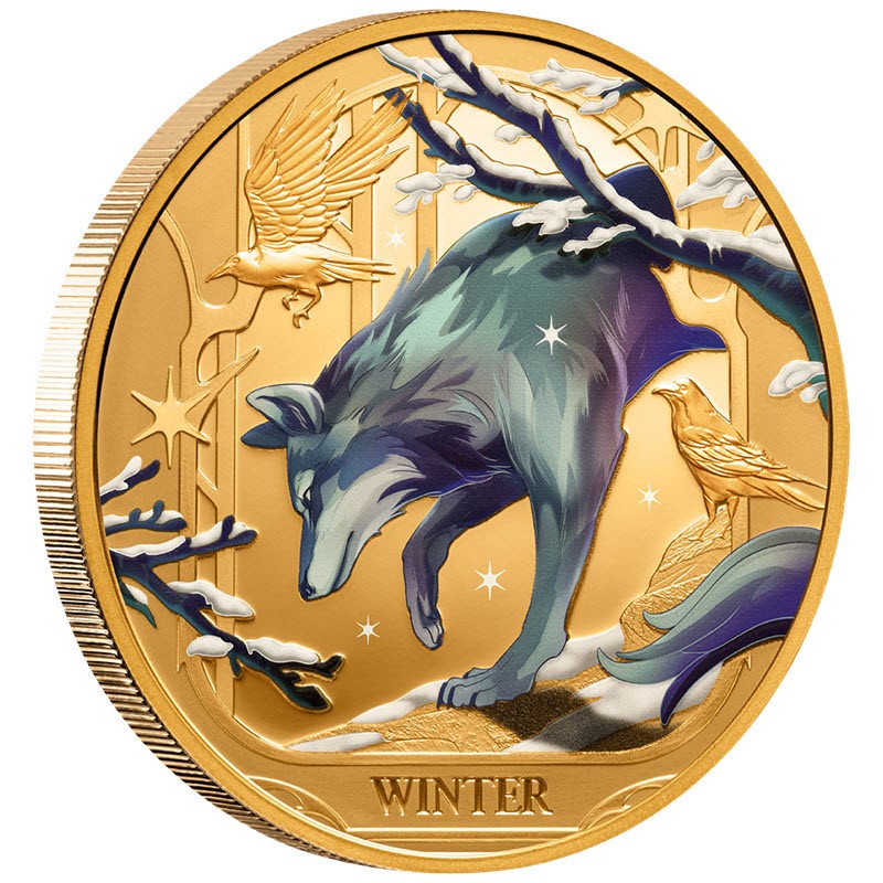 Золотая монета Ниуэ 