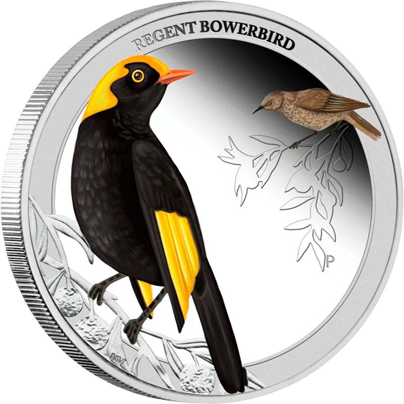 Серебряная монета Австралии 