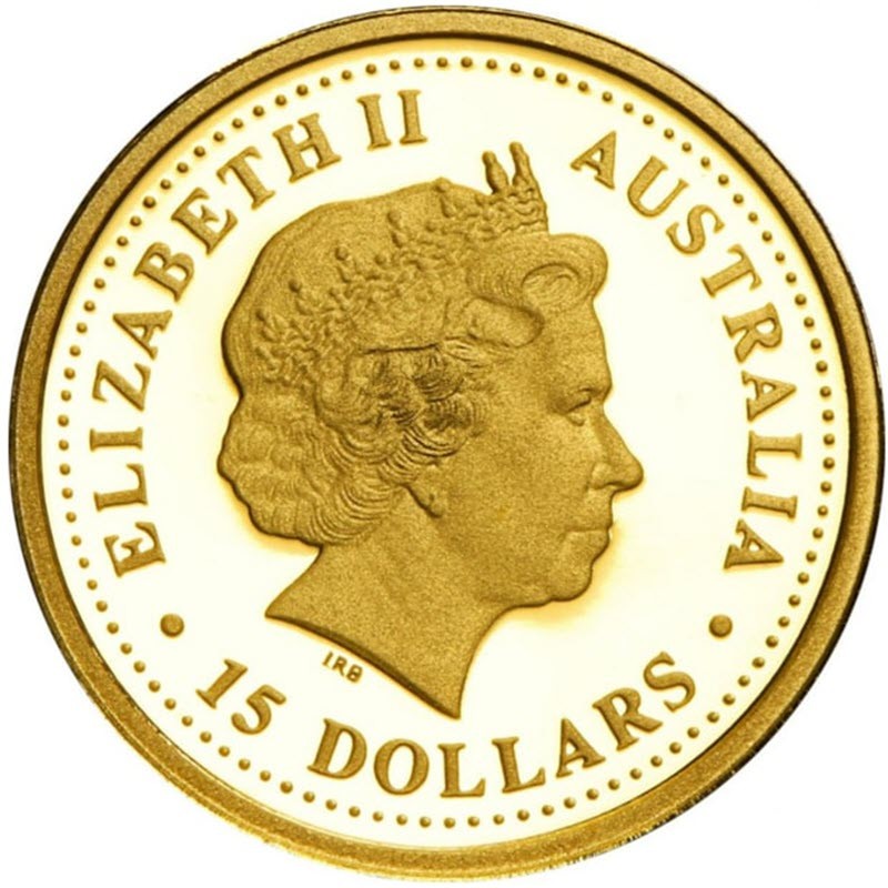 Золотая монета Австралии "Открой Австралию. Тасманийский дьявол" 2007 г.в., 3.11 г чистого золота (проба 0.9999)