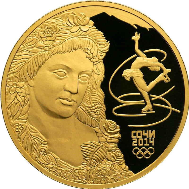Золотая монета России 