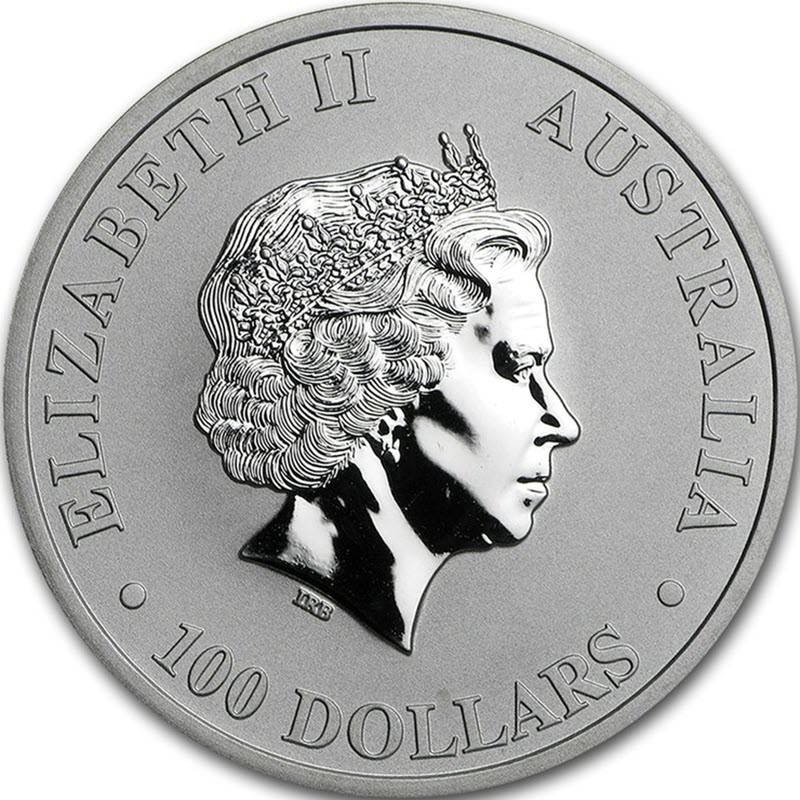 Платиновая монета Австралии - Утконос, 31.1 г чистой платины (Проба 999.5)