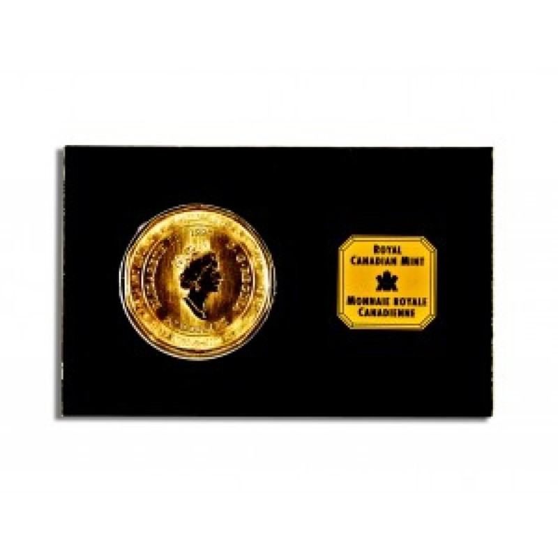 Золотая монета Канады "Королевская канадская конная полиция" 1997 г.в., 31,1 г чистого золота (Проба 0,9999)