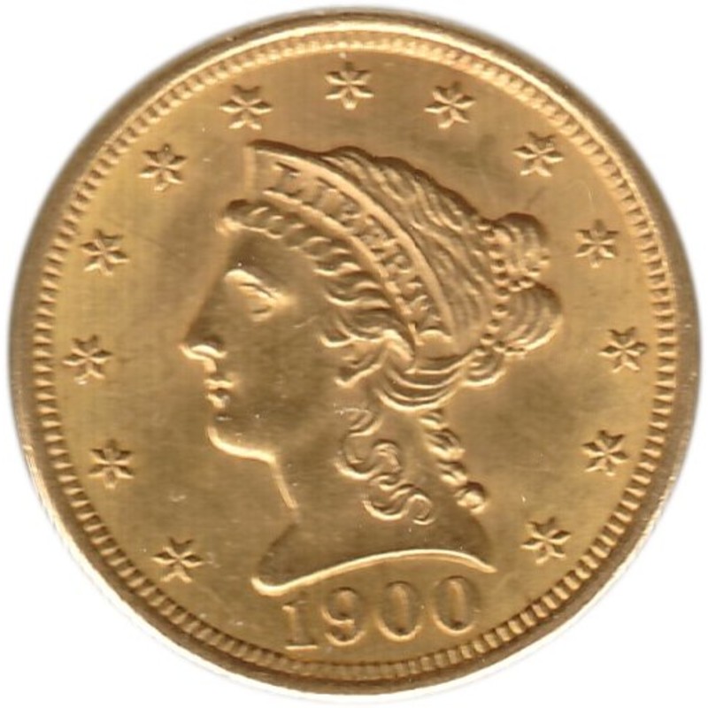 Золотая монета США «Голова Свободы. 2,5 доллара», 3,76 г чистого золота (проба 0.900)