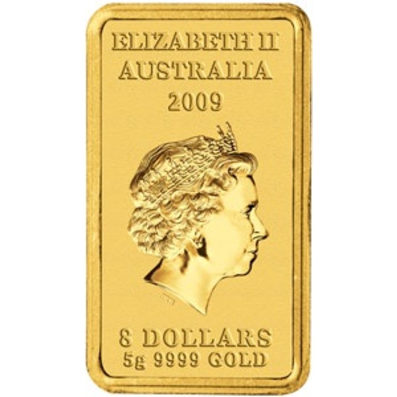 Золотая монета Австралии "Богатство", 5 г чистого золота (проба 0,9999)