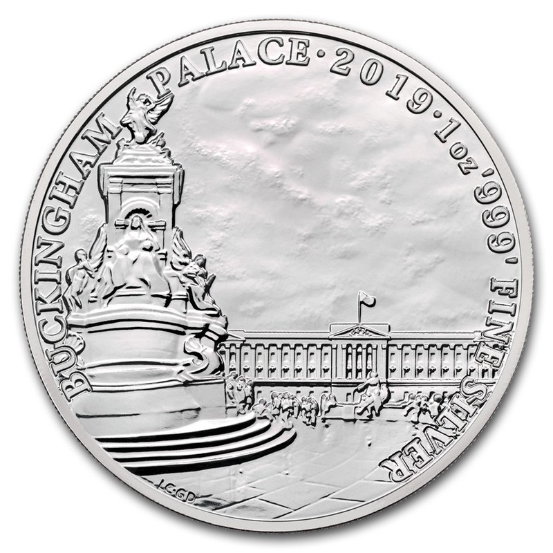 Серебряная монета Великобритания 