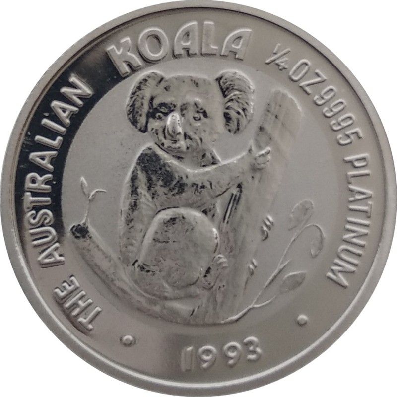Платиновая монета Австралии 